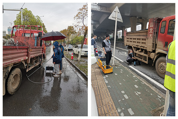 路檢路查和非道路檢測現(xiàn)場